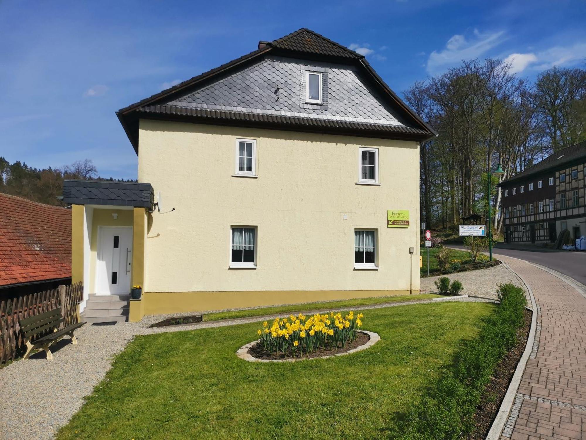 Ferienwohnung Paulinzella 9 Inklusive Parkplatz Und Wlan Exterior photo